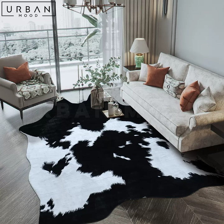 ORFILIA Modern Cowhide Rug