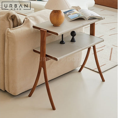 ORI Japandi Solid Wood Side Table