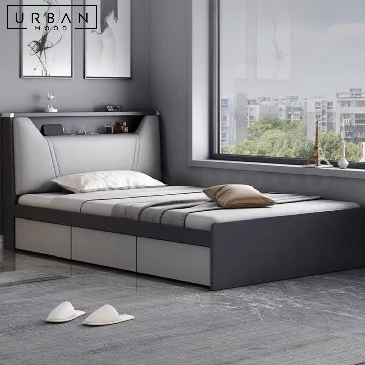 OROR Modern Storage Bedframe