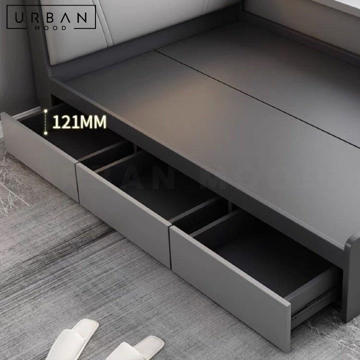 OROR Modern Storage Bedframe