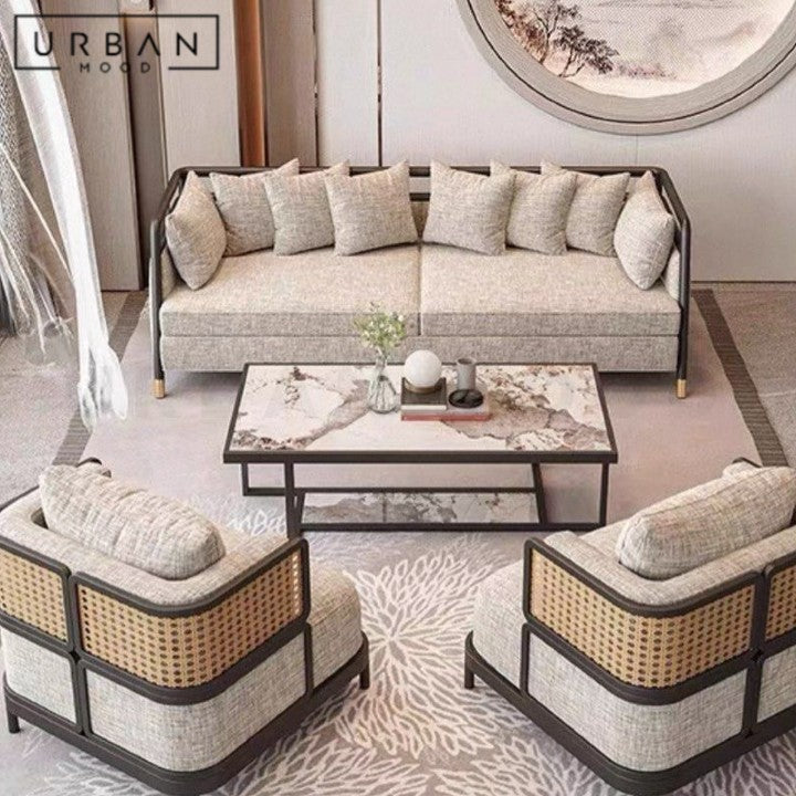 ORTEGA Modern Fabric Sofa