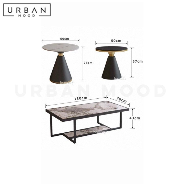 ORTEGA Modern Fabric Sofa