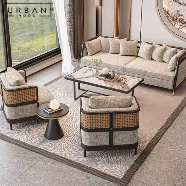 ORTEGA Modern Fabric Sofa