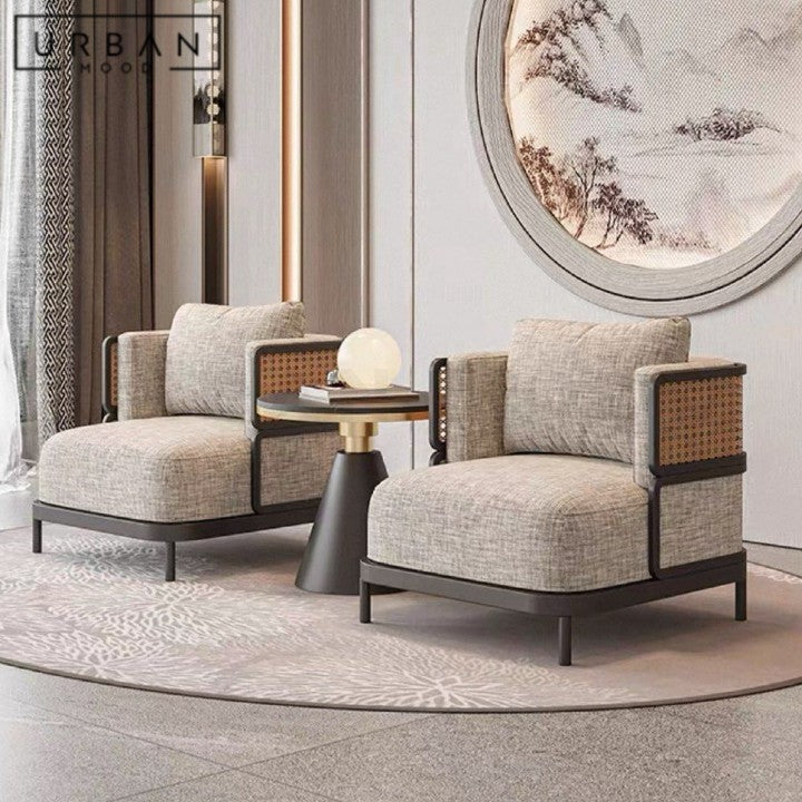 ORTEGA Modern Fabric Sofa