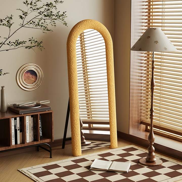 ORVANE Arch Velvet Floor Mirror - Urban Mood Singapore