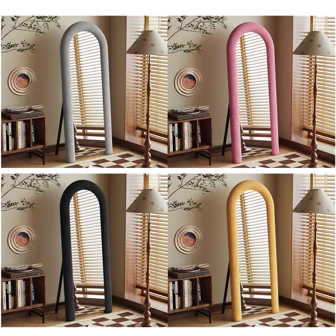 ORVANE Arch Velvet Floor Mirror - Urban Mood Singapore