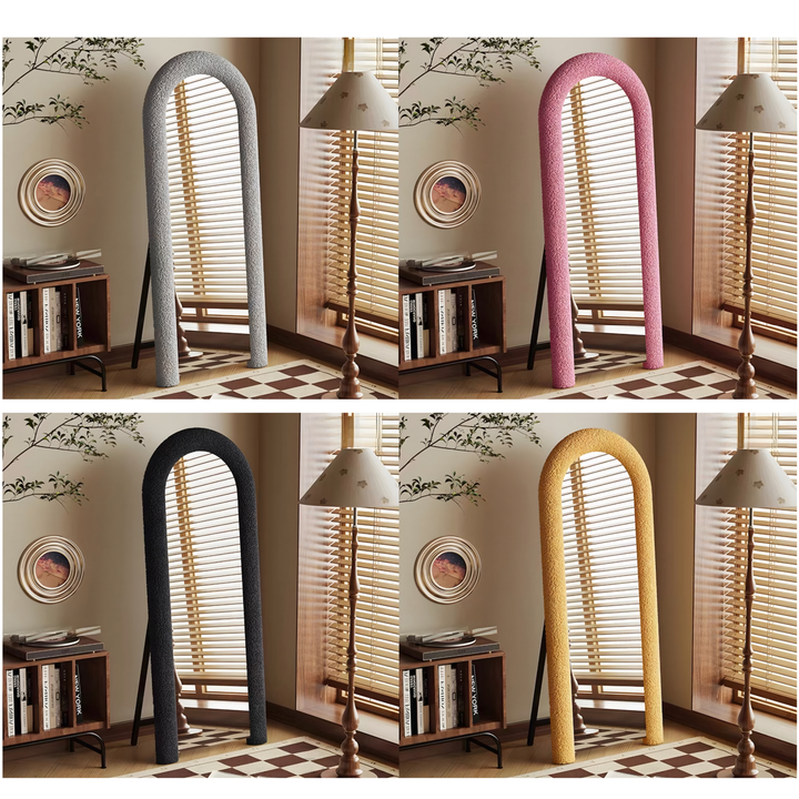 ORVANE Arch Velvet Floor Mirror - Urban Mood Singapore