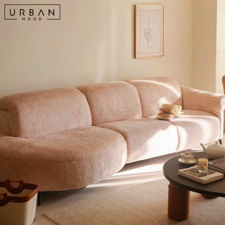 SAMMO Modern Electric Recliner Fabric Sofa