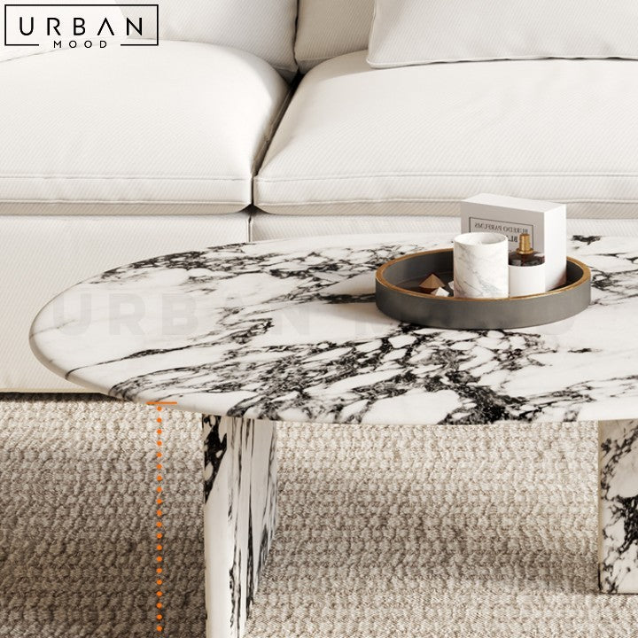 OSIPOVA Modern Marble Coffee Table