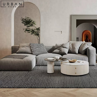 OSO Modern Fabric Sectional Sofa