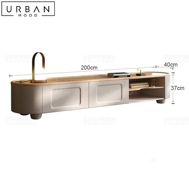 OTILI Japandi TV Console & Coffee Table