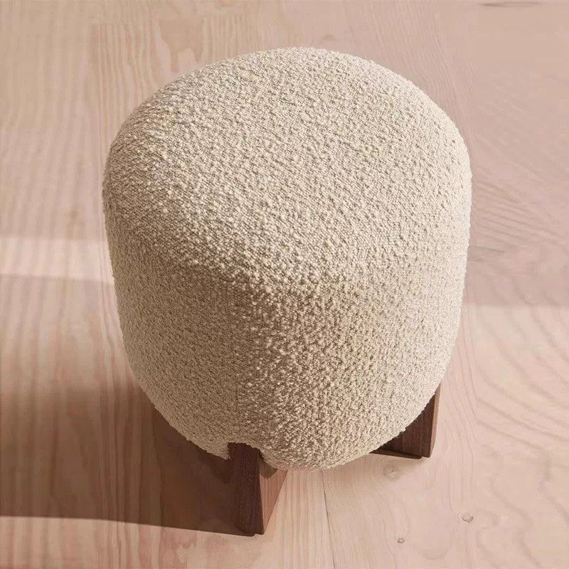 OVI Modern Boucle Vanity Stool - Urban Mood Singapore
