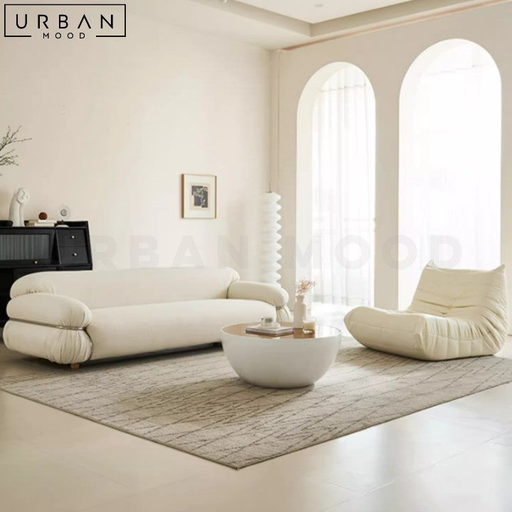 OXANA Japandi Boucle Sofa