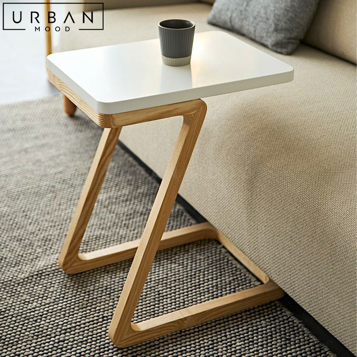 OZZY Japandi Side Table