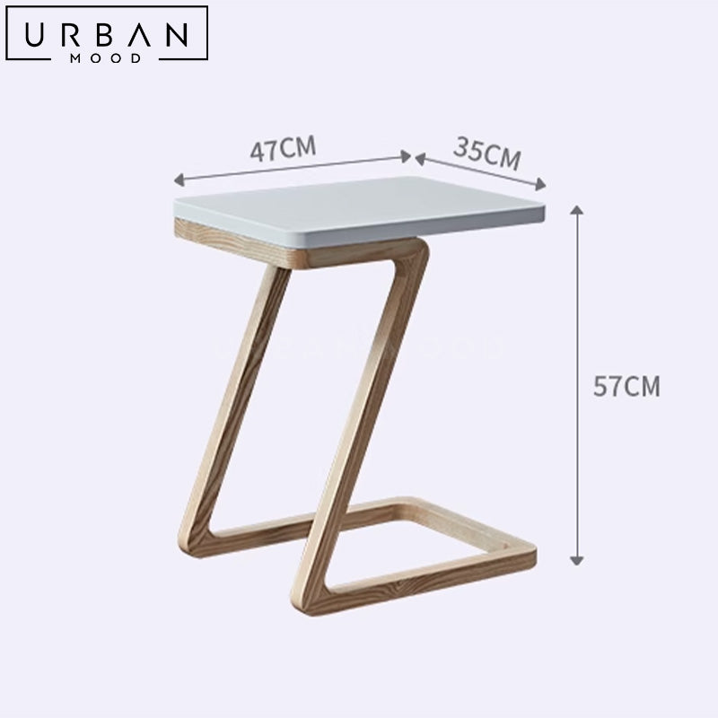 OZZY Japandi Side Table