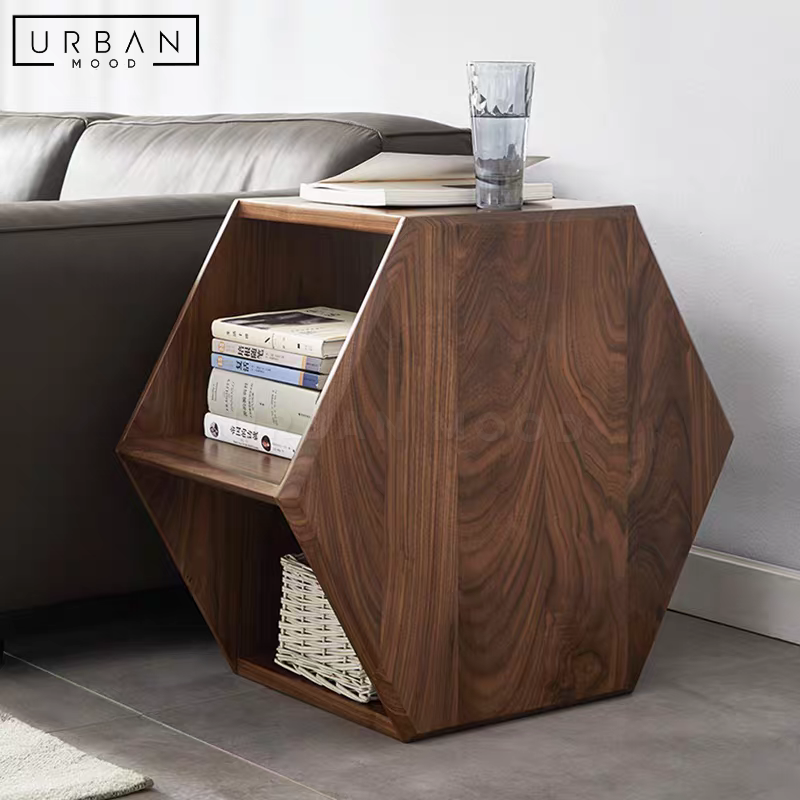 OAKEN Modern Solid Wood Coffee Table