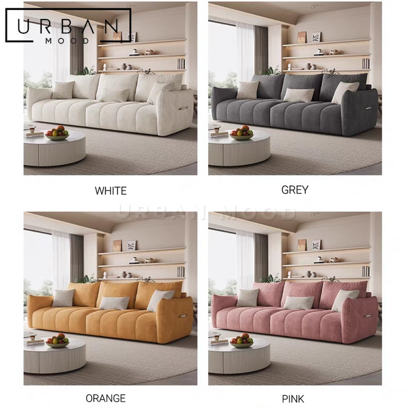 OTTIE Modern Velvet Sofa