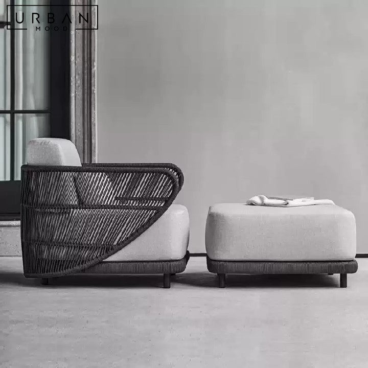PABLA Modern Rattan Outdoor Sofa
