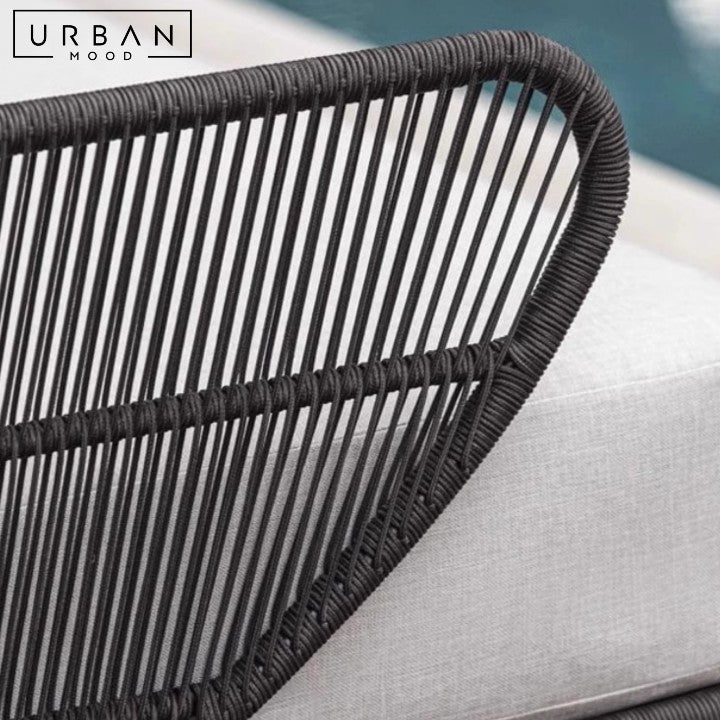 PABLA Modern Rattan Outdoor Sofa