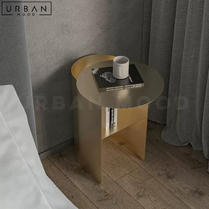 PAJAK Modern Stainless Steel Side Table