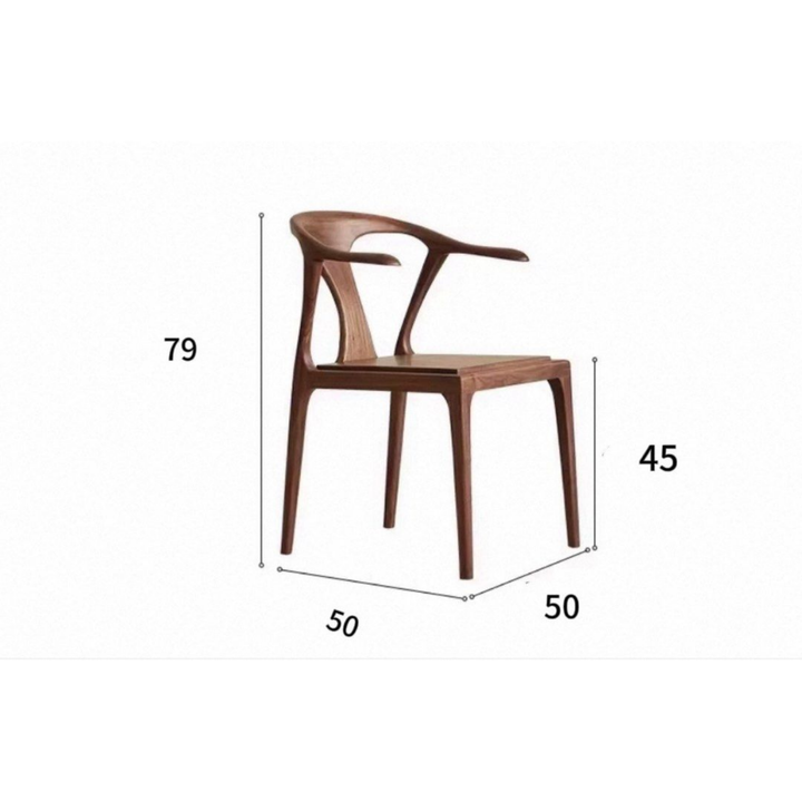 PANO Modern Solid Wood Dining Chair - Urban Mood Singapore