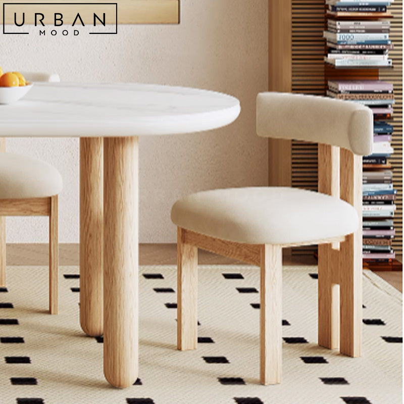 PANTON Japandi Sintered Stone Dining Table