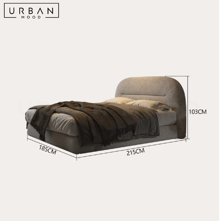 PARIG Modern Fabric Bedframe