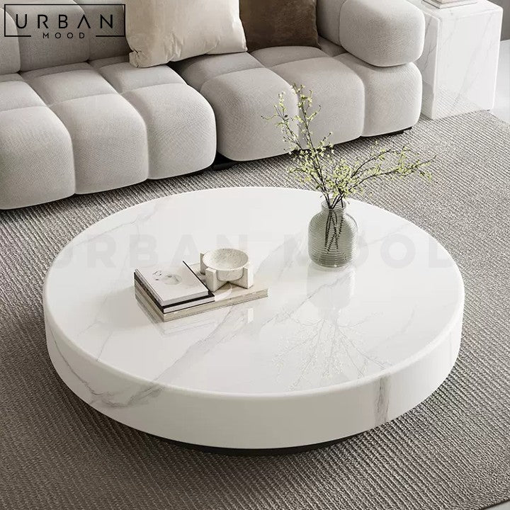 PARVE Round Marble Coffee Table