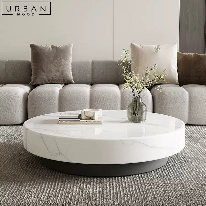 PARVE Round Marble Coffee Table