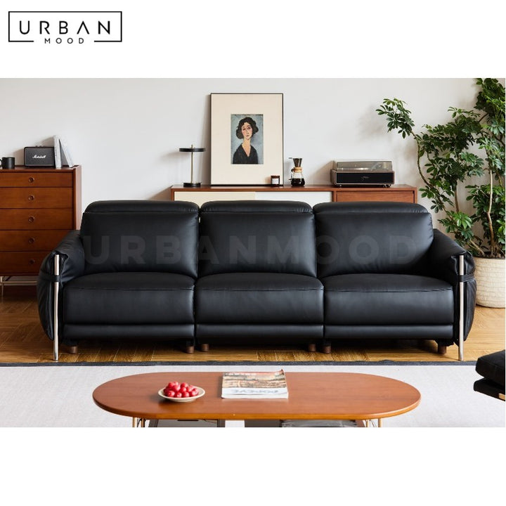 PATINA Modern Electric Leather Sofa