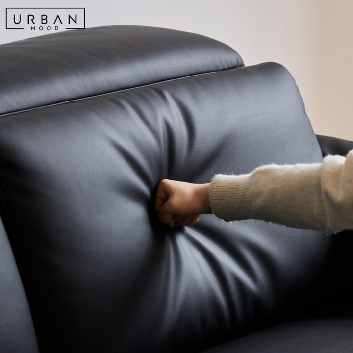 PATINA Modern Electric Leather Sofa