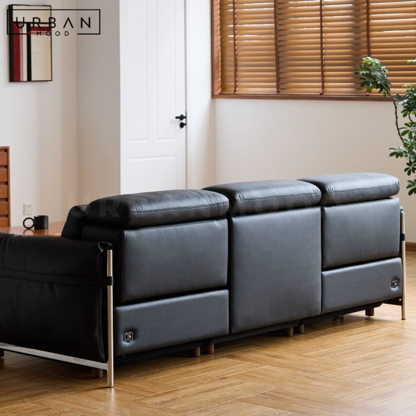 PATINA Modern Electric Leather Sofa