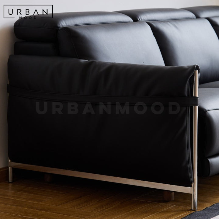 PATINA Modern Electric Leather Sofa