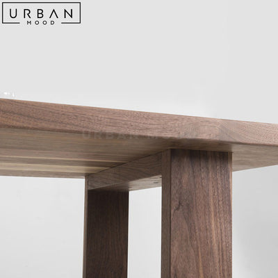 PATRIK Modern Solid Wood Dining Table