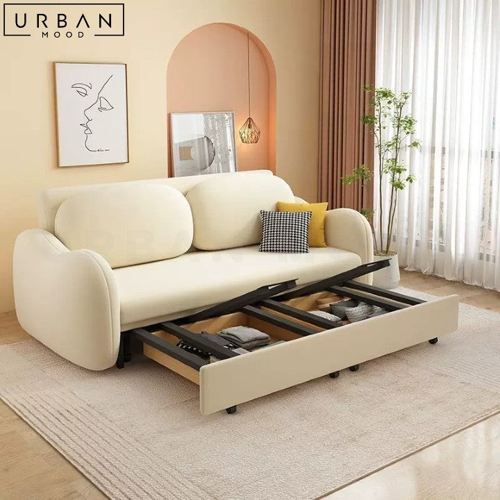 PAULA Modern Sofa Bed (Cat-Friendly)