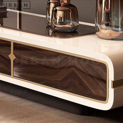 LIDIS Modern TV Console and Coffee Table