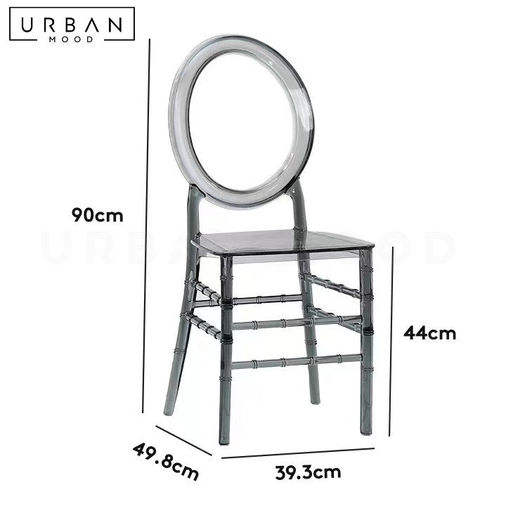 PEDERSEN Modern Plastic Dining Chair