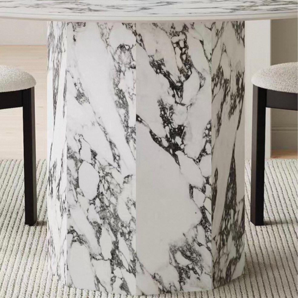 PELKO Modern Marble Dining Table - Urban Mood Singapore