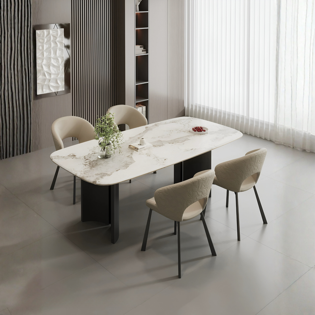 PEMBERTON Modern Scratch Proof Leather Dining Chair - Urban Mood Singapore