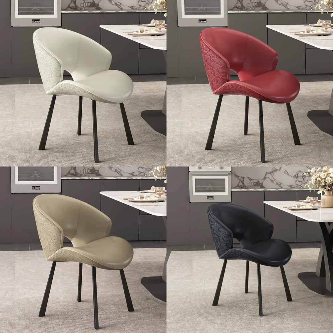 PEMBERTON Modern Scratch Proof Leather Dining Chair - Urban Mood Singapore