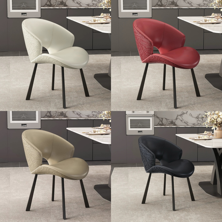 PEMBERTON Modern Scratch Proof Leather Dining Chair - Urban Mood Singapore