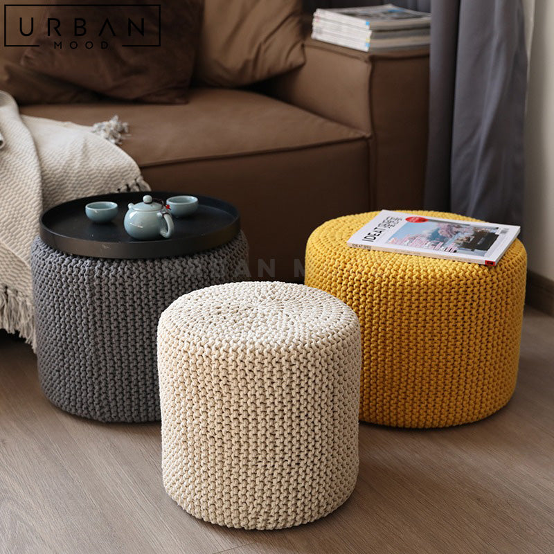 PENSON Modern Fabric Ottoman