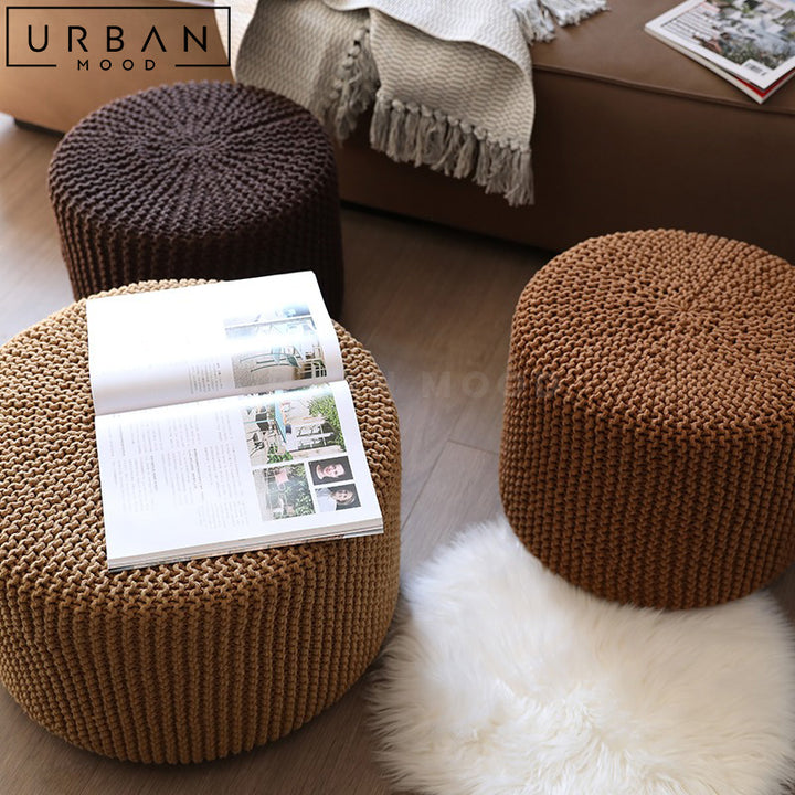 PENSON Modern Fabric Ottoman