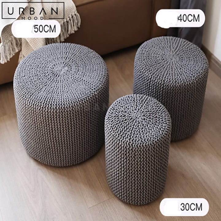 PENSON Modern Fabric Ottoman