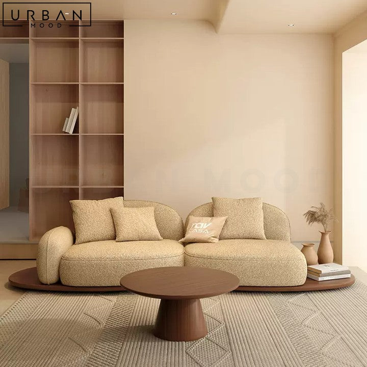 REI Japandi Fabric Sofa