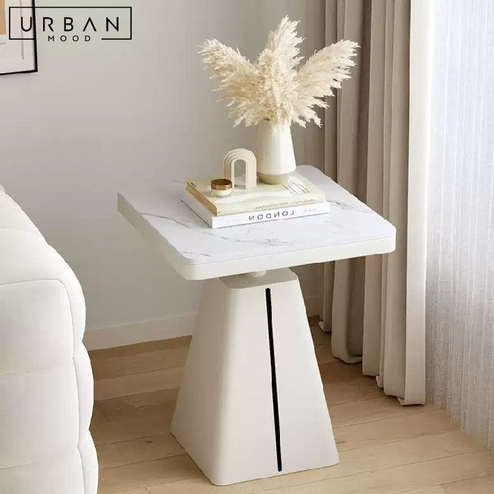PEREIRA Modern Sintered Stone Side Table