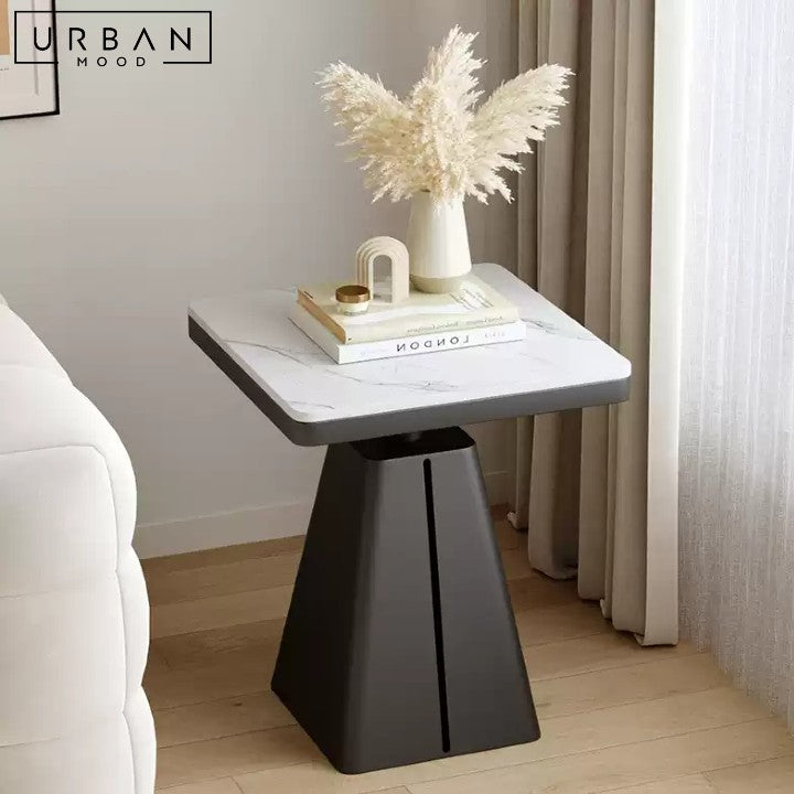 PEREIRA Modern Sintered Stone Side Table