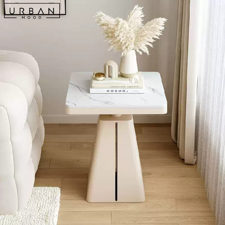 PEREIRA Modern Sintered Stone Side Table