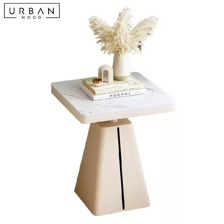 PEREIRA Modern Sintered Stone Side Table