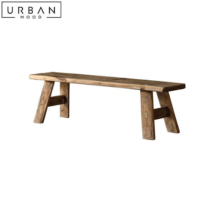 PERRY Rustic Solid Wood Table